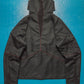 Engineered Jeans Futuristic Tectonic Hooded Panelled Track Top / Jacket (L~XL)