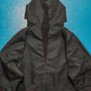 Engineered Jeans Futuristic Tectonic Hooded Panelled Track Top / Jacket (L~XL)