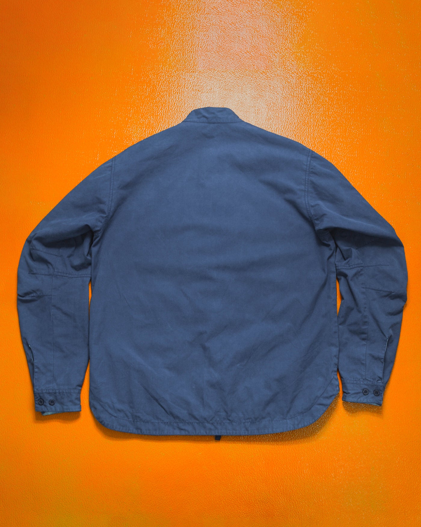 FUTURA AW01 Reversible "Pointman" Rain "Splinter" Camo Blue Jacket (M)