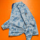 FUTURA AW01 Reversible "Pointman" Rain "Splinter" Camo Blue Jacket (M)