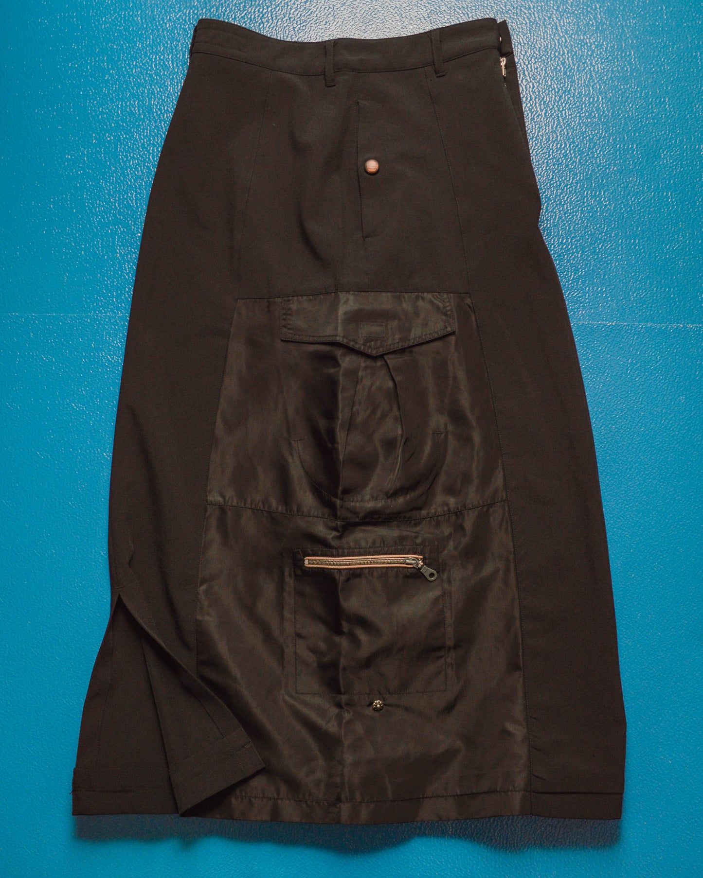 Early 2000s Panelled Cargo Skirt (44)