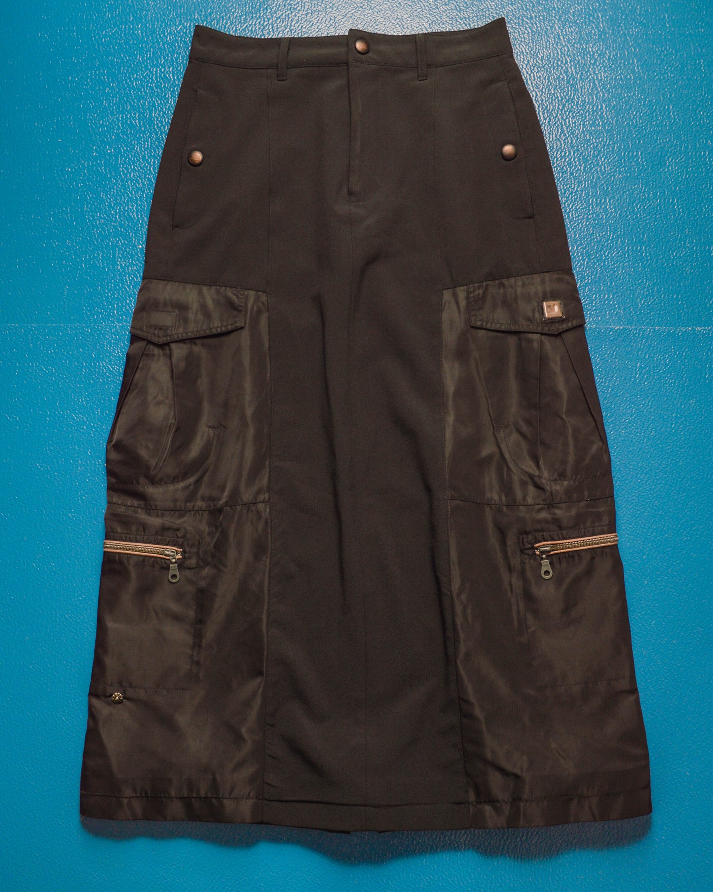 Early 2000s Panelled Cargo Skirt (44)