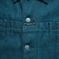 High Waisted Parody Jeans Applique Jacket (L)