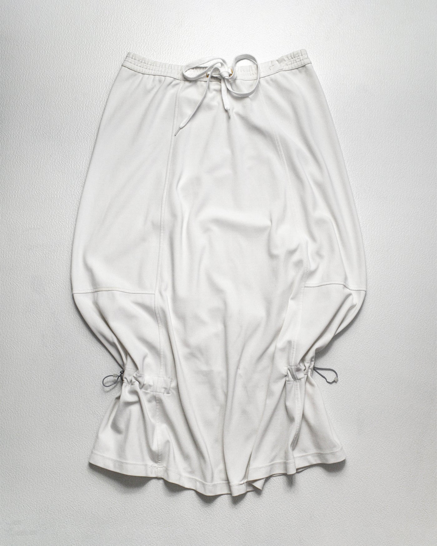 White Balloon Cinch Toggle Skirt (5)