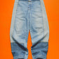 Early 2000s Patchwork Jeans  Denim (32~34)