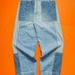 Early 2000s Patchwork Jeans  Denim (32~34)