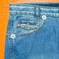 Blue Panelled Denim / Jeans (~32~)