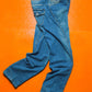 Blue Panelled Denim / Jeans (~32~)
