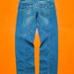 Blue Panelled Denim / Jeans (~32~)