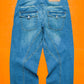 Blue Panelled Denim / Jeans (~32~)