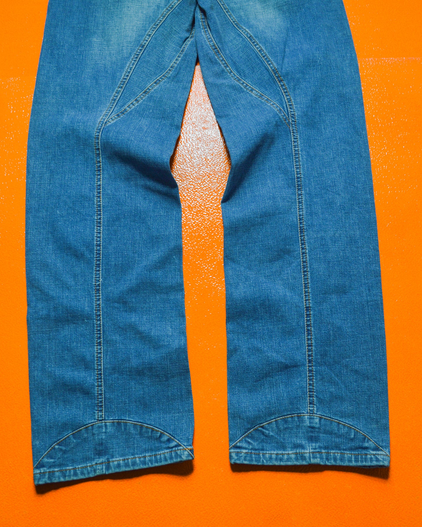 Blue Panelled Denim / Jeans (~32~)