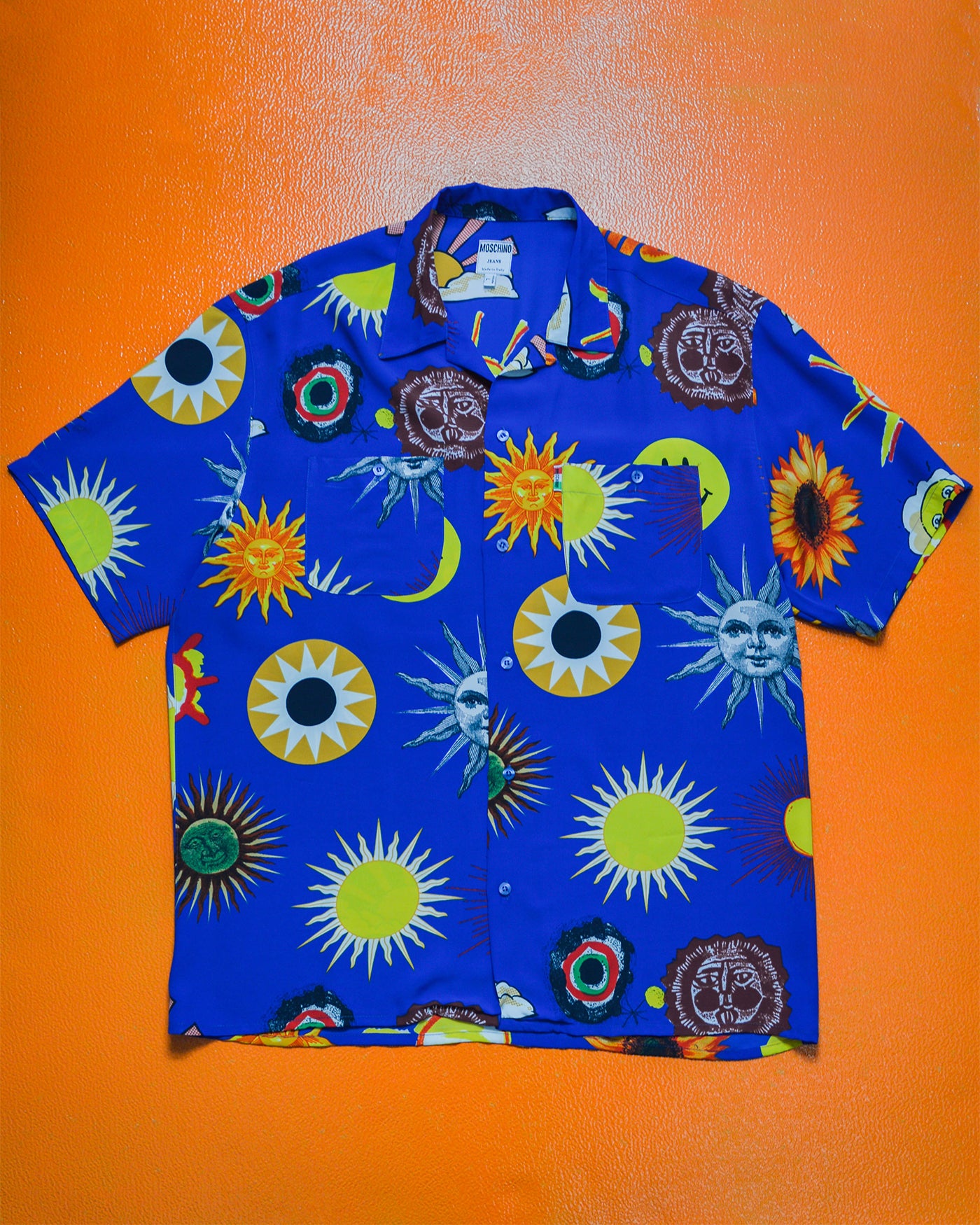1993 Blue Sun Print Shirt (~XL~)