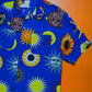 1993 Blue Sun Print Shirt (~XL~)