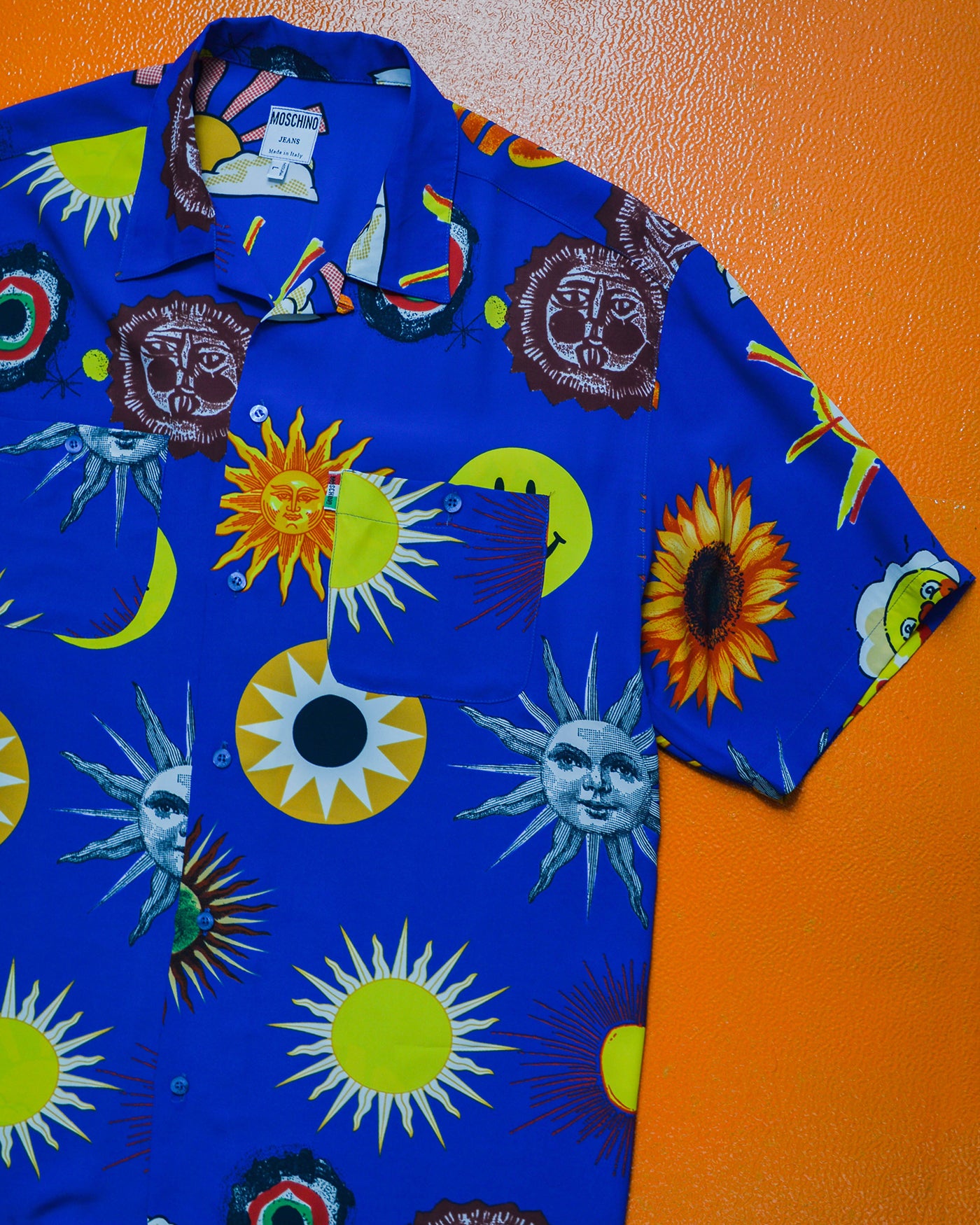 1993 Blue Sun Print Shirt (~XL~)
