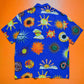 1993 Blue Sun Print Shirt (~XL~)