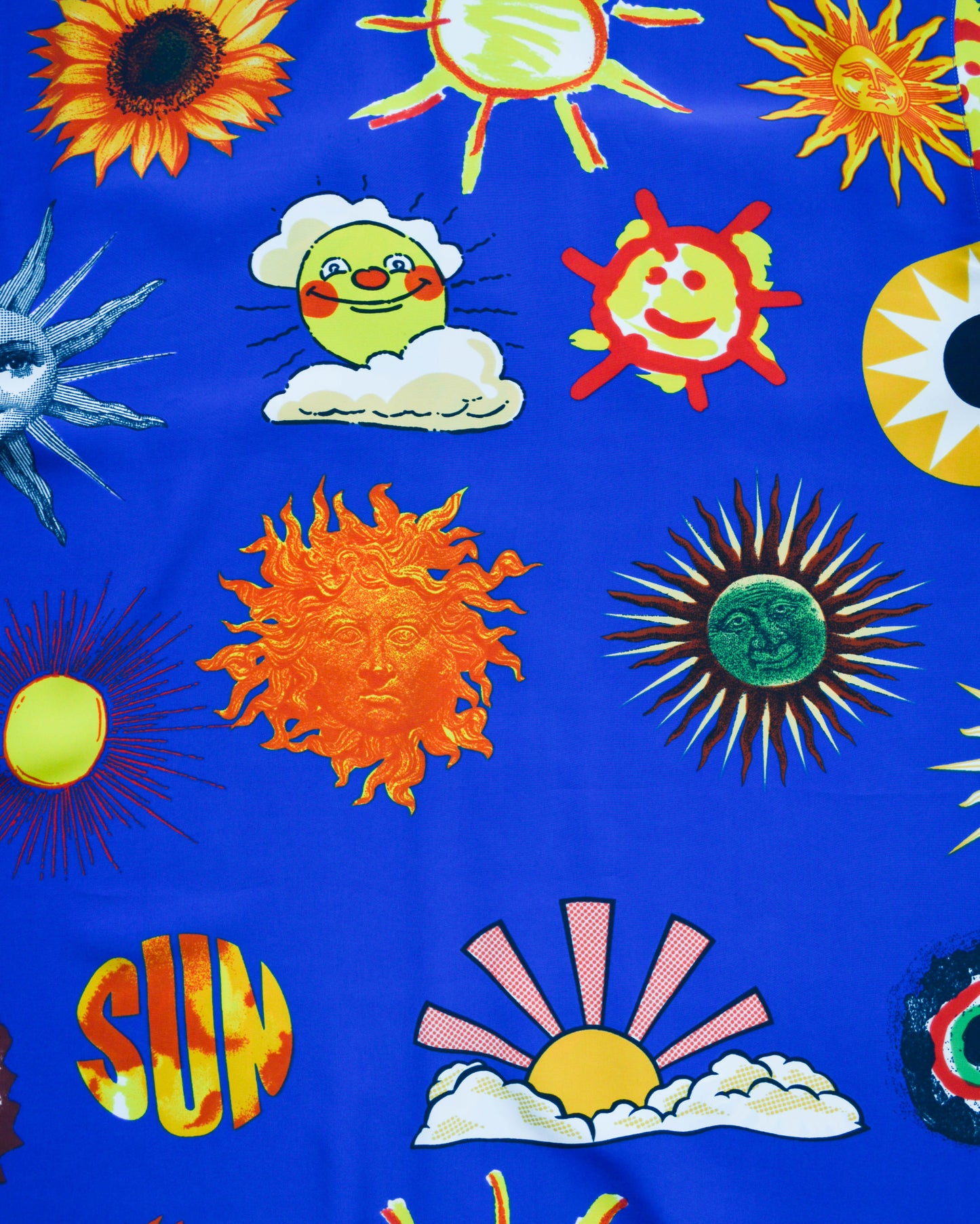 1993 Blue Sun Print Shirt (~XL~)