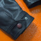 Late 90s "warm-fit" Textured Poly Nylon Quilted Work Jacket (~XL~)