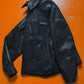 Late 90s "warm-fit" Textured Poly Nylon Quilted Work Jacket (~XL~)