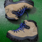 "Hoods" Harrods Flip Early 2000s Beige Hiking Boots (~UK4/5~)