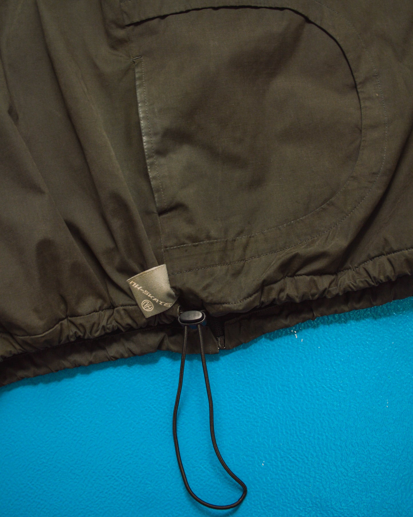 Skate Line Fleece Lined Smooth Pullover Jacket (~L~)