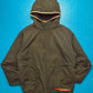 Skate Line Fleece Lined Smooth Pullover Jacket (~L~)