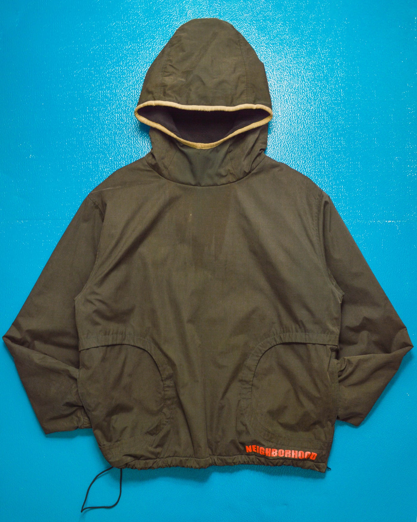 Skate Line Fleece Lined Smooth Pullover Jacket (~L~)
