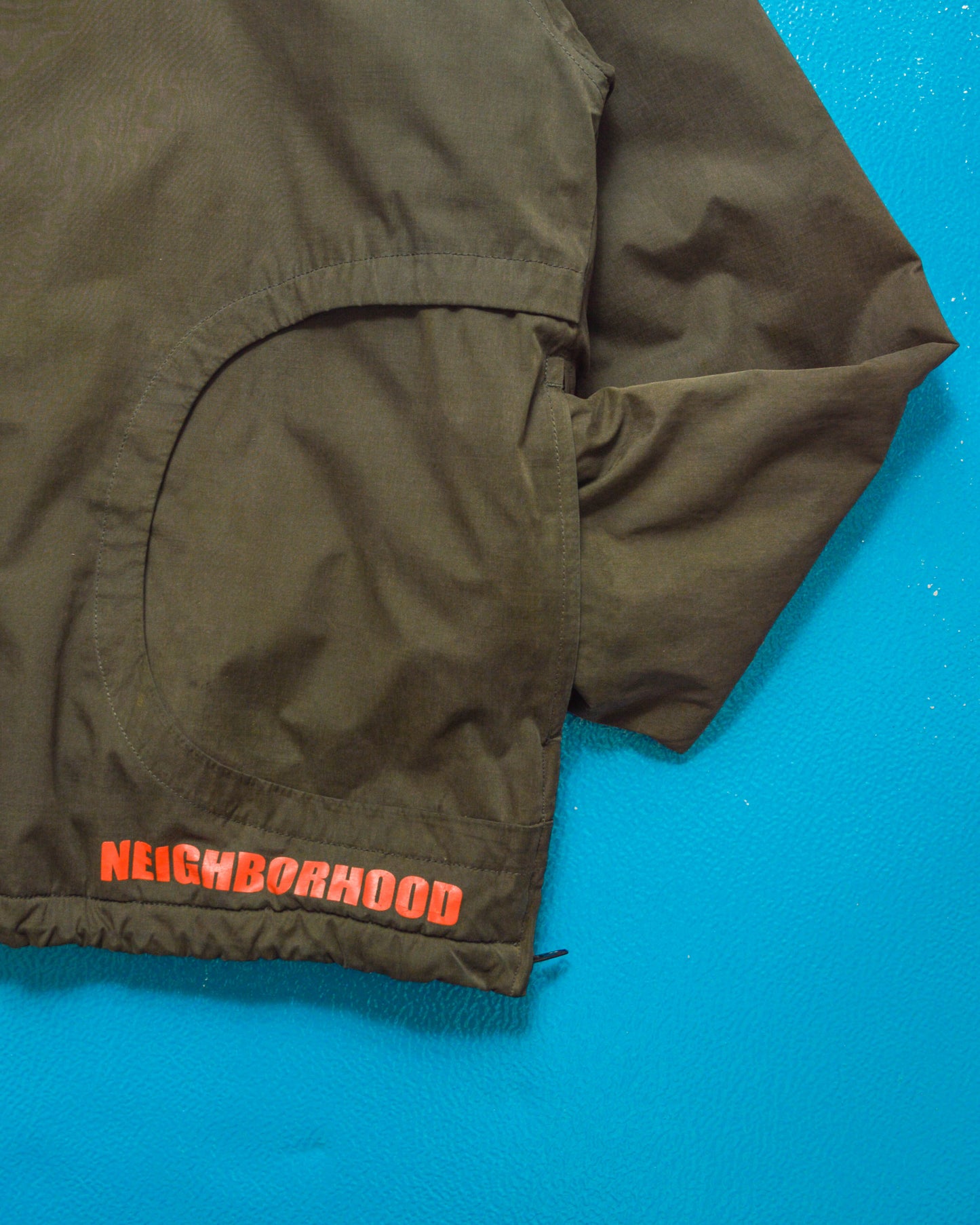 Skate Line Fleece Lined Smooth Pullover Jacket (~L~)