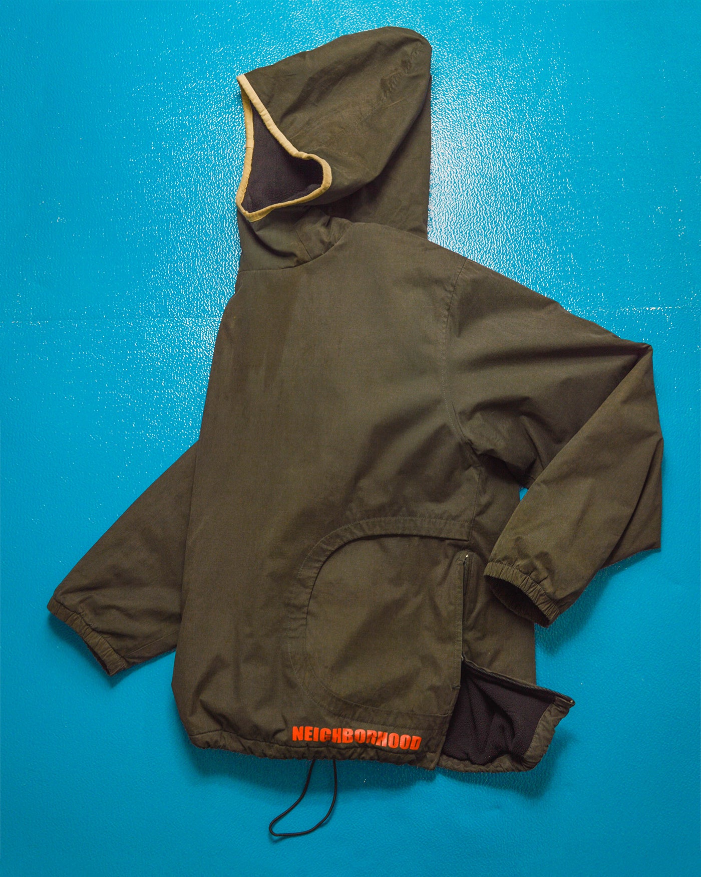 Skate Line Fleece Lined Smooth Pullover Jacket (~L~)