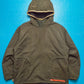 Skate Line Fleece Lined Smooth Pullover Jacket (~L~)