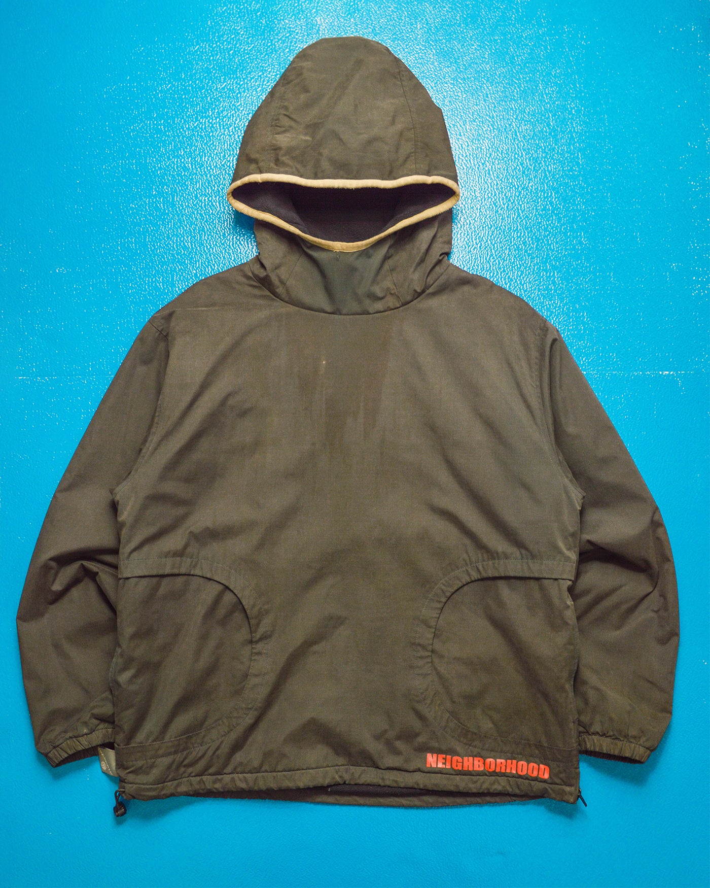 Skate Line Fleece Lined Smooth Pullover Jacket (~L~)