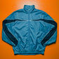 Fall 2002 Blue  Navy Panelled Lined Track Jacket (S)
