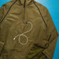 CD Player / Stash Pocket Quarter Zip Jacket  (L)
