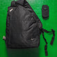 Fall 2000 Black Tactical Tri Harness Bag (OS)