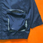Fall 2000 Egg Cell Style Nylon Navy Windbreaker Jacket (XL)