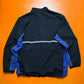 Fall 2001 Reflective Lapel Strip Navy  Purple  Lime Track Jacket (XL)