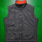 Reversible Fleece  Nylon Red  Black Vest (~M~)