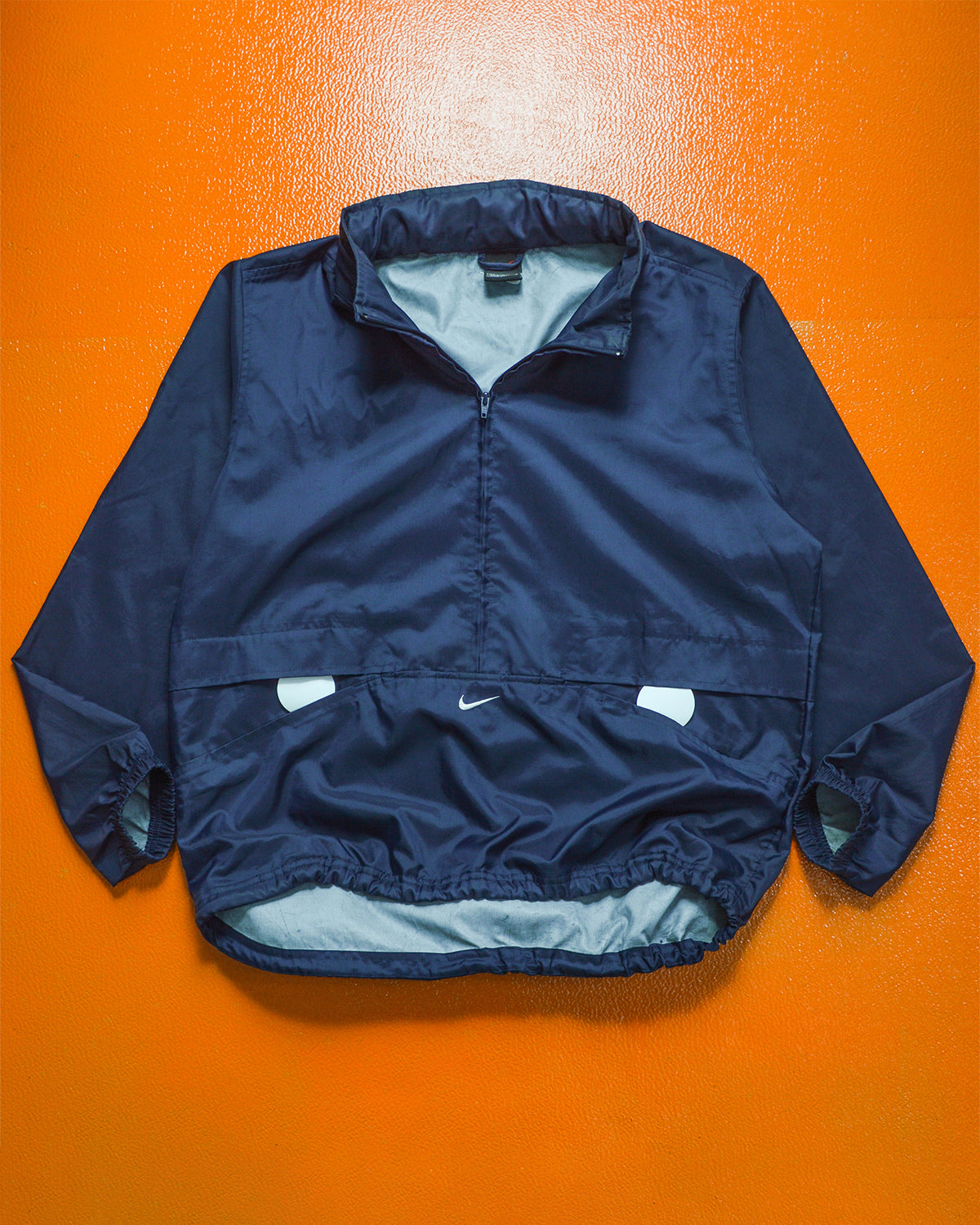 Nike Spring 2000 Navy Slit Pocket Short Pullover Jacket (~M~) – shop ...