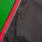 Spring 2002 Red Striped Zip Up  Nylon Shirt (~L~)