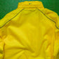 Yellow Padded Quarter Zip Spellout Pullover Jacket (M~L)