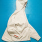 Sport Off-white Hooded Snap Down Lightly Padded Minimal Jacket (M~L)
