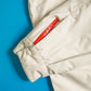 Sport Off-white Hooded Snap Down Lightly Padded Minimal Jacket (M~L)