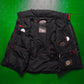 Sport Black Technical Nylon Square Quilted Gilet / Vest w. Backpack Straps (~L~)