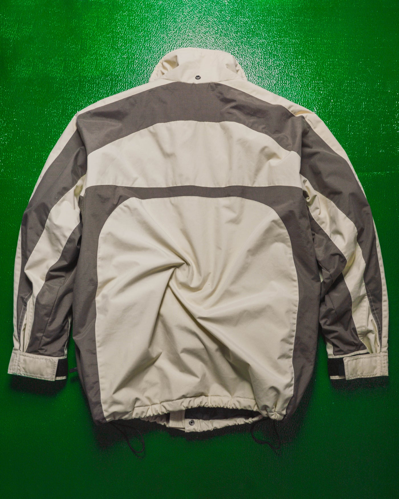 Two Tone Panelled Windbreaker Jacket (L~XL)