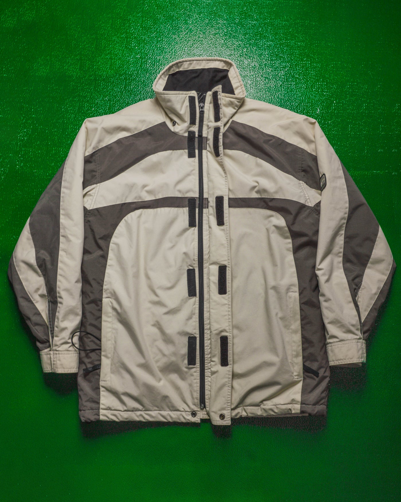 Two Tone Panelled Windbreaker Jacket (L~XL)