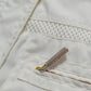 Black Label Mesh Panelled White / Gold Cargo Pocket Jacket (40)