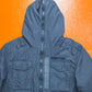 Black/ Grey Reversible Full Zip Onion Quilted Jacket (~M~)