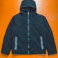 Black/ Grey Reversible Full Zip Onion Quilted Jacket (~M~)