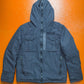 Black/ Grey Reversible Full Zip Onion Quilted Jacket (~M~)