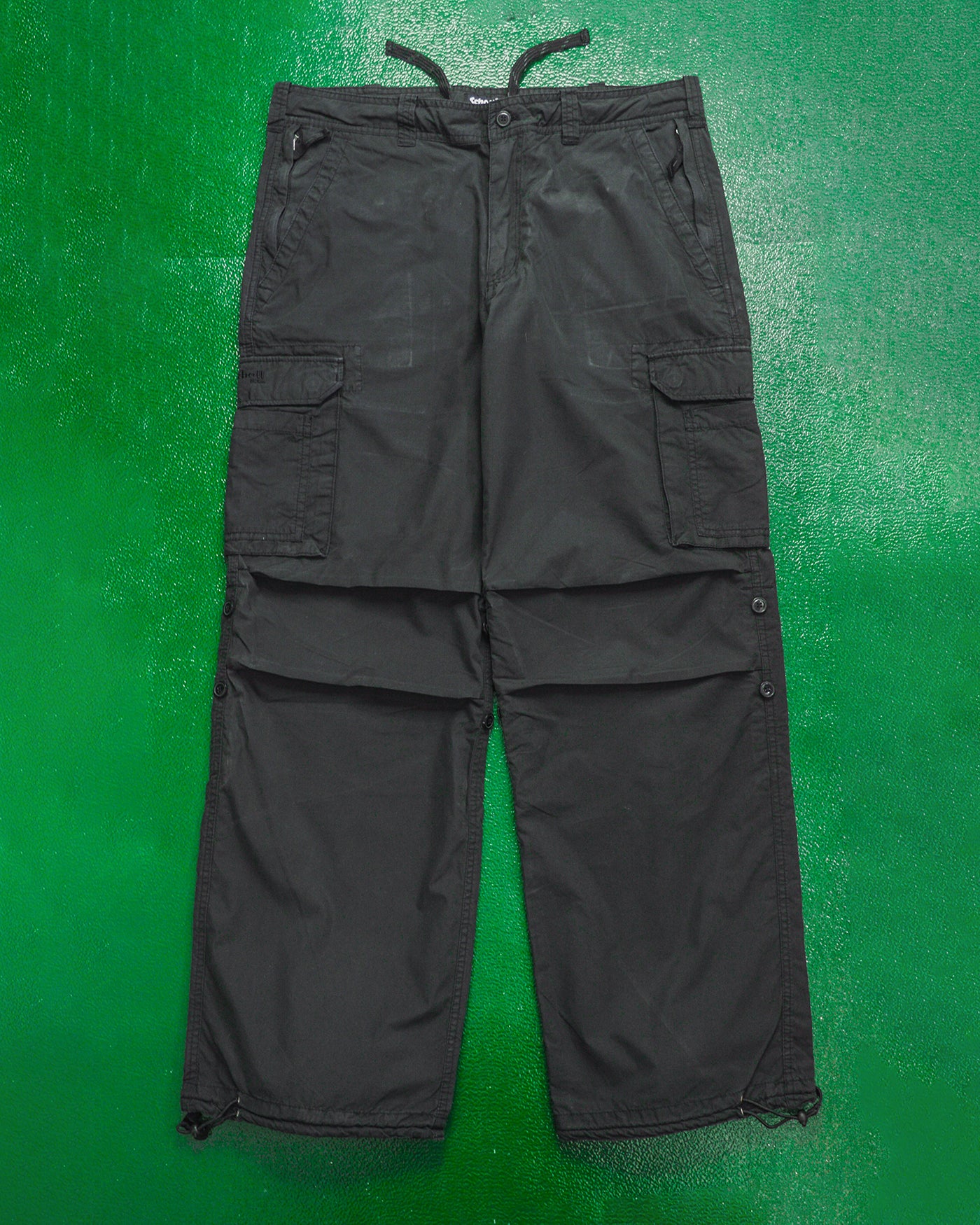 Black Knee Dart Snopant / Military Style  Multipocket Cargo Pants (33~36)