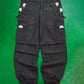 Black Knee Dart Snopant / Military Style  Multipocket Cargo Pants (33~36)